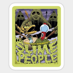 MST3K Mystery Science Promotional Artwork - The Slime People Sticker